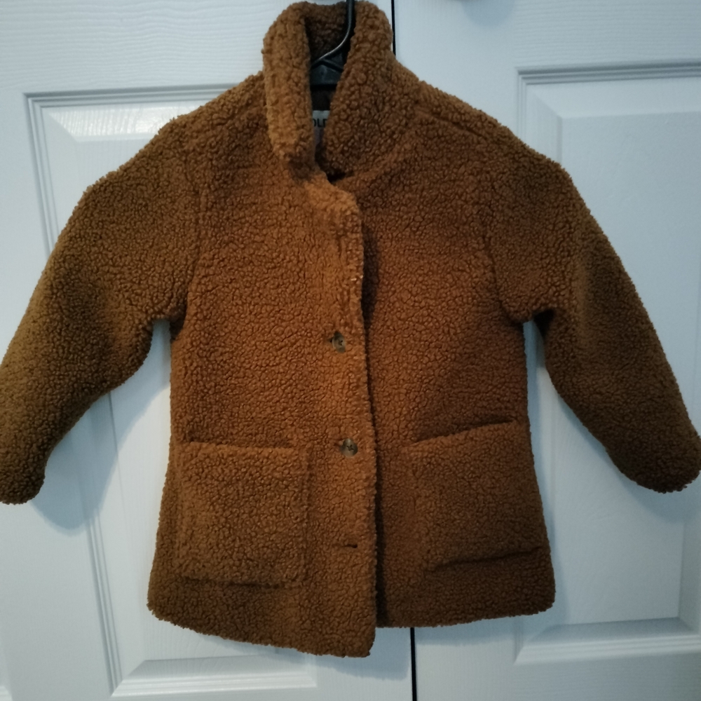 Cozy Brown Kids Jacket